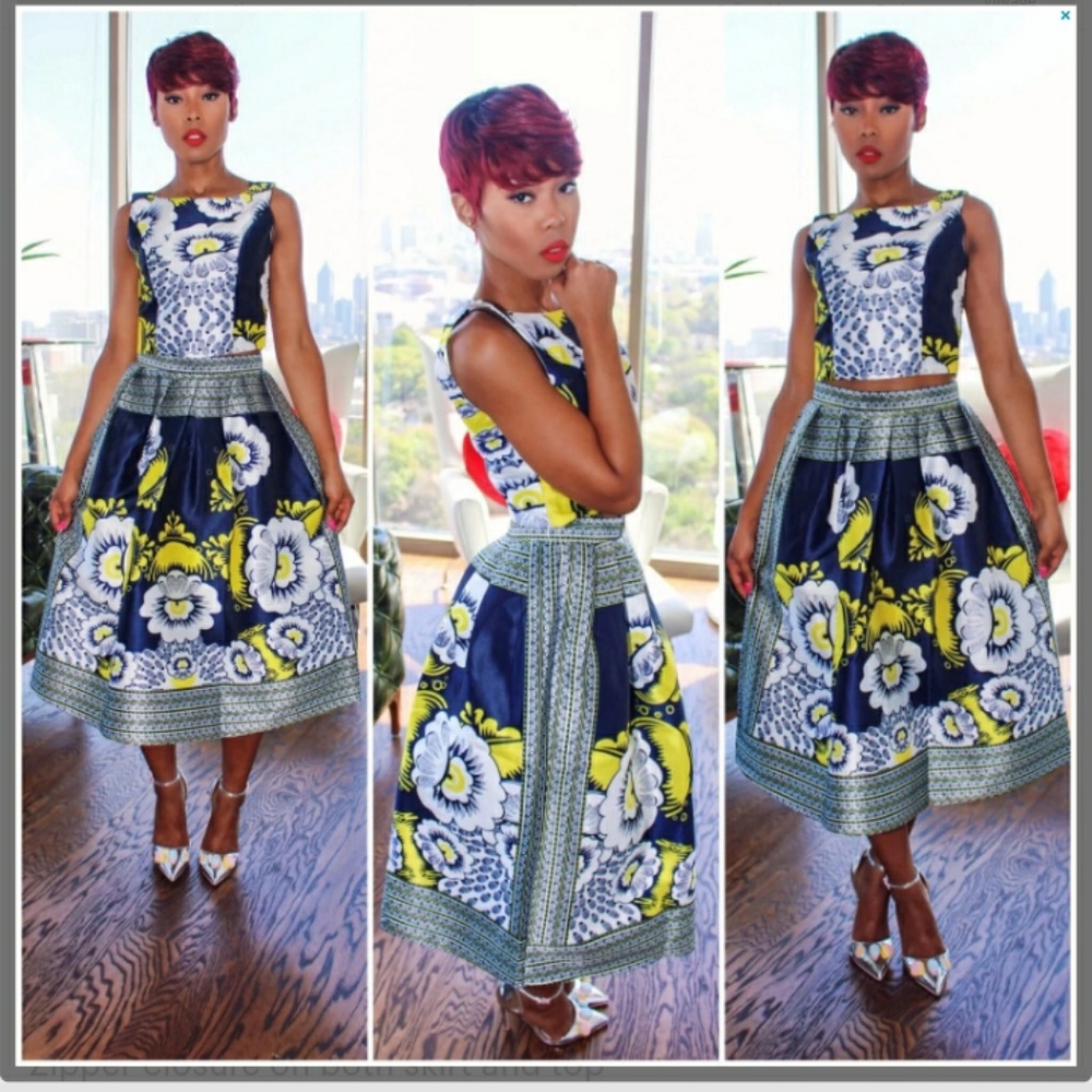 NWOT Skirt and Matching Top